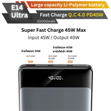 ใหม่! E14 Ultra Powerbank 20000mAh Fast Charge QC4.0 PD 45W สินค้าส่งฟรี!