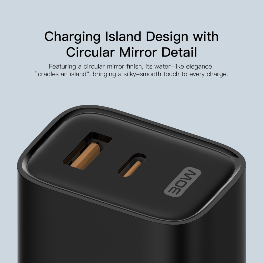 Adapter C31T GaN Super Fast Charge PD QC 30W