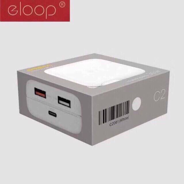 Adapter ELOOP C2 PD/QC 30W Quick Adapter ส่งฟรี Kerry Express!