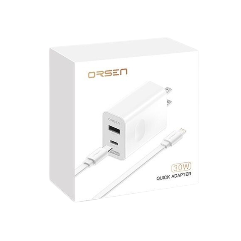 ADAPTER ELOOP C15 PD 30W / QC 3.0 Fast Charge อะแดปเตอร์ จัดส่งฟรี!