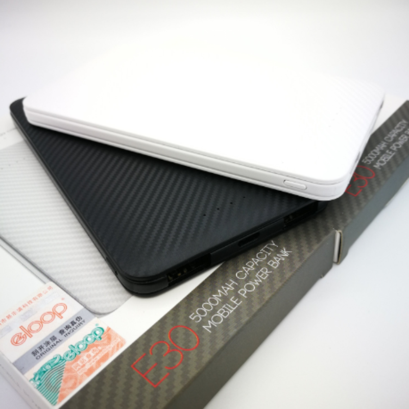 ใหม่! E30 5000 mAh สีขาว / White แถมสายชาร์จ ส่งฟรี Kerry Express & EMS!