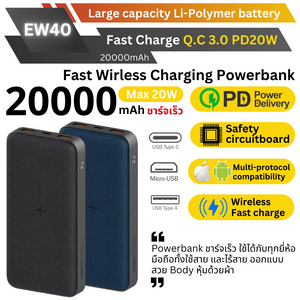 EW40 20000mAh