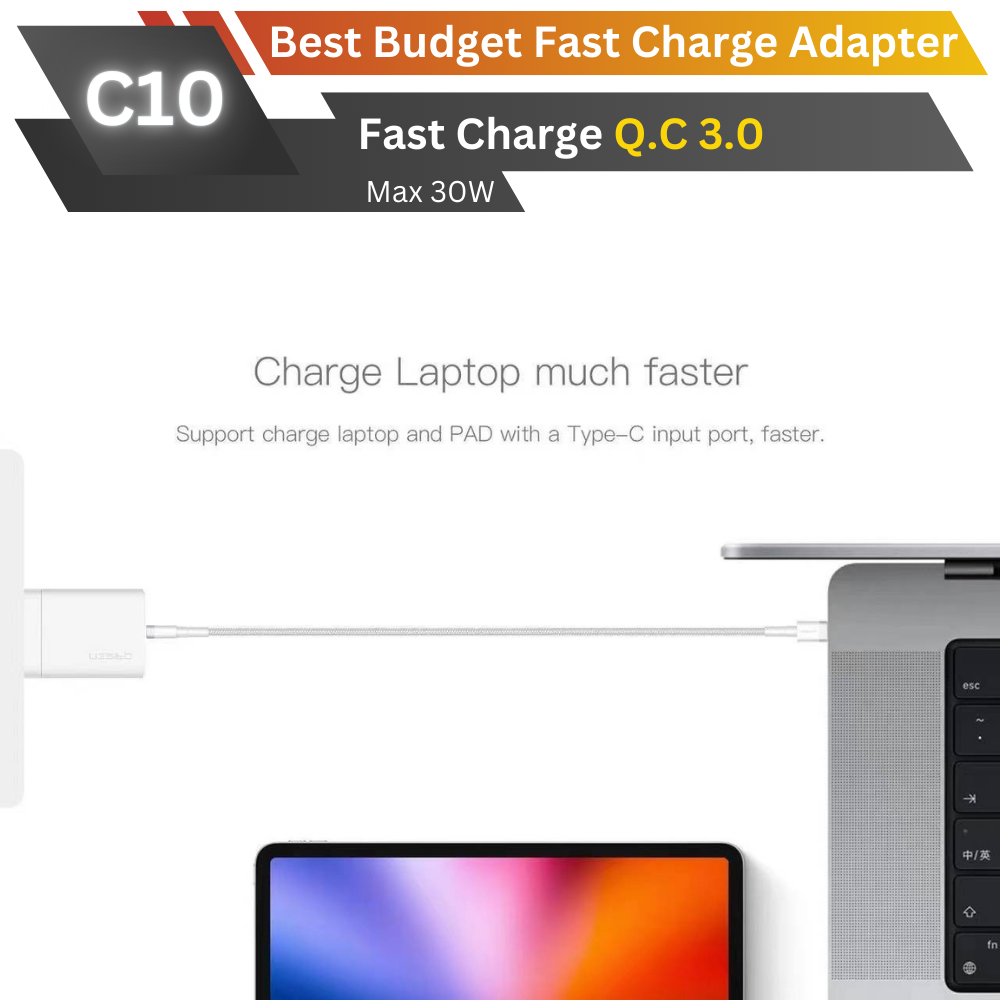 C10 Fast Charge PD 30W / QC 3.0