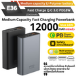 E36 powerbank 12000mAh Eloop & Orsen พาวเวอร์แบงค์