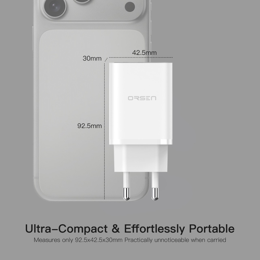 Adapter C41T GaN Super Fast Charge PD QC 45W