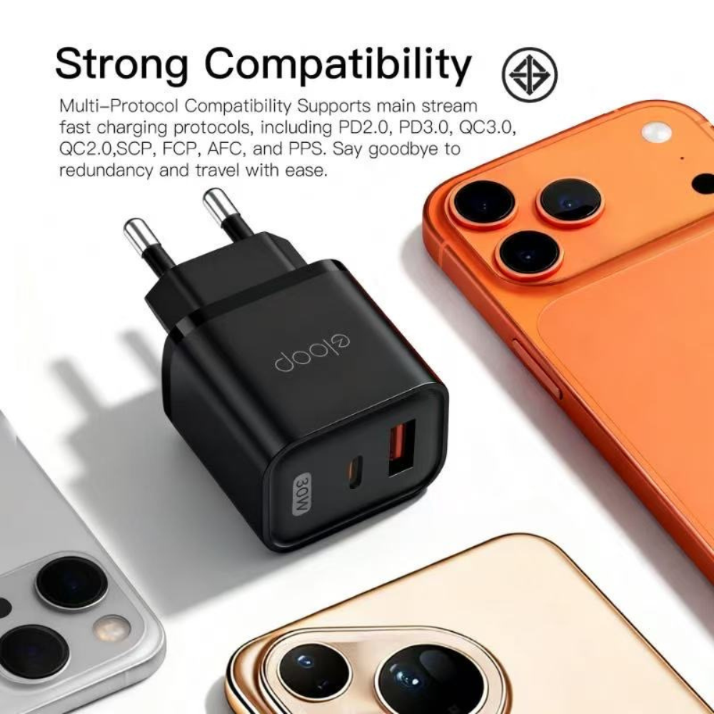 Adapter C31T GaN Super Fast Charge PD QC 30W