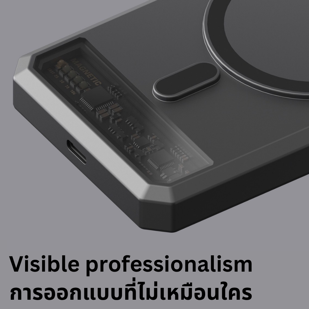 ใหม่ MagSafe! EW35 CCC Magnetic Powerbank 10000mAh Fast charge PD 20W จัดส่งฟรี!