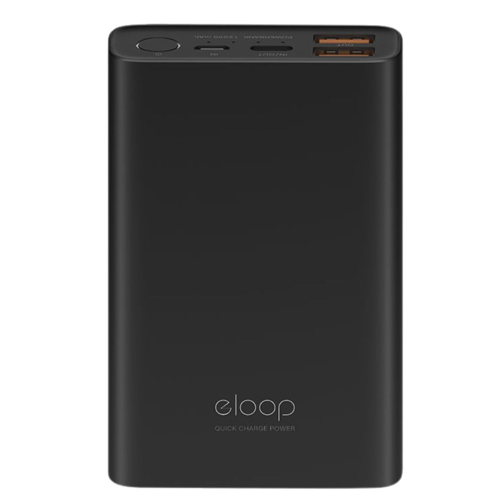 E36 powerbank 12000mAh Eloop & Orsen พาวเวอร์แบงค์