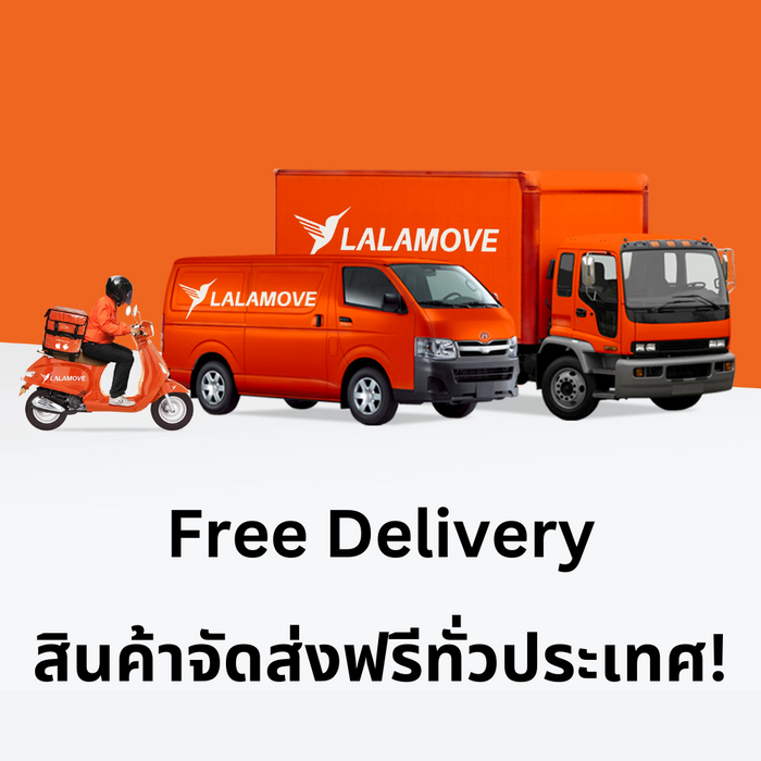 สินค้าจัดส่งฟรี ส่งฟรีทั่วประเทศ