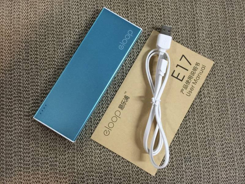 E17 10000 mAh สีชมพู / Pink (สินค้าหมด)