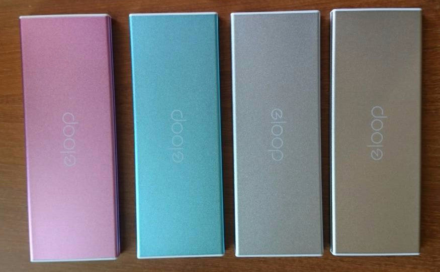 E18 4000 mAh สีเงิน / Silver แถมซอง สายชาร์จ & ส่งฟรี EMS / Kerry Express!