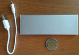 E18 4000 mAh สีเงิน / Silver แถมซอง สายชาร์จ & ส่งฟรี EMS / Kerry Express!