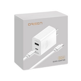 ADAPTER ELOOP C15 PD 30W / QC 3.0  Fast Charge อะแดปเตอร์ จัดส่งฟรี!