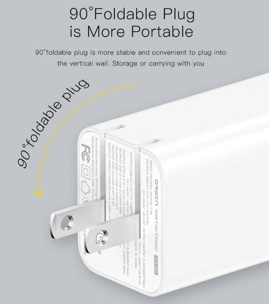 Adapter ELOOP C5 PD/QC 65W GAN Fast Charger ส่งฟรี Kerry Express!
