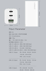Adapter ELOOP C5 PD/QC 65W GAN Fast Charger ส่งฟรี Kerry Express!