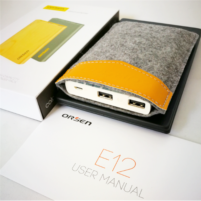 E12 11000 mAh ลายการ์ตูน_C แถมซอง สายชาร์จ & ส่งฟรี EMS / Kerry Express!