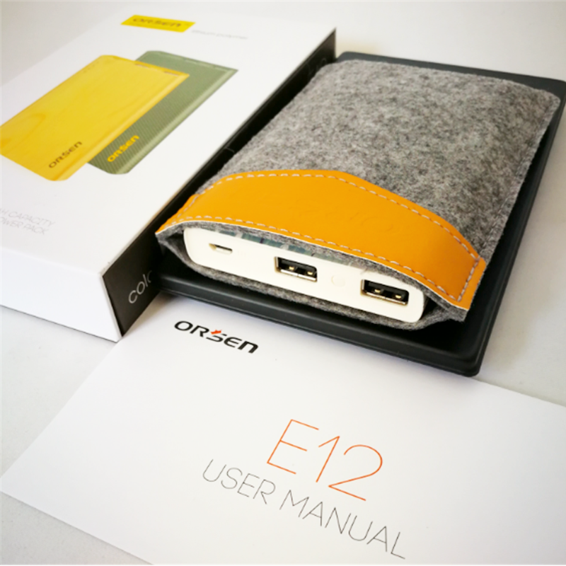 E12 11000 mAh ลายการ์ตูน_B แถมซอง สายชาร์จ & ส่งฟรี EMS / Kerry Express!