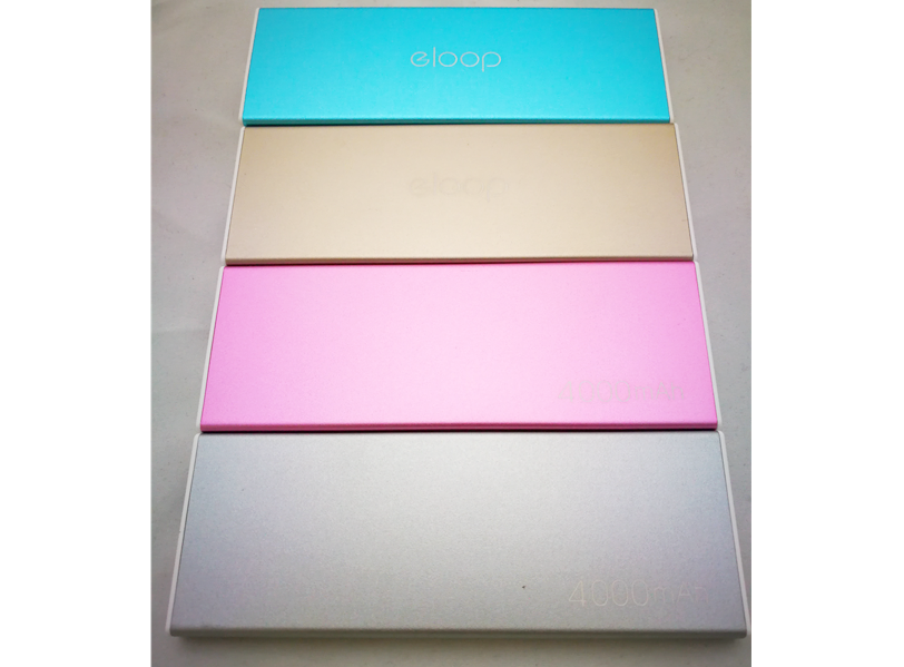 E18 4000 mAh สีทอง / Gold แถมซอง สายชาร์จ & ส่งฟรี EMS / Kerry Express!