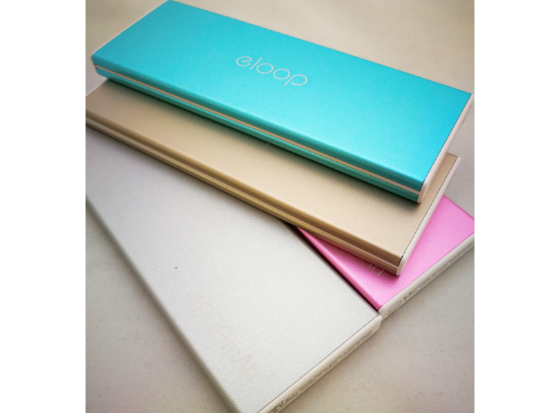 E18 4000 mAh สีชมพู / Pink แถมซอง สายชาร์จ & ส่งฟรี EMS / Kerry Express!