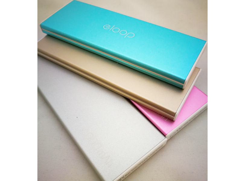E18 4000 mAh สีทอง / Gold แถมซอง สายชาร์จ & ส่งฟรี EMS / Kerry Express!