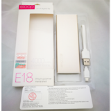 E18 4000 mAh สีทอง / Gold แถมซอง สายชาร์จ & ส่งฟรี EMS / Kerry Express!