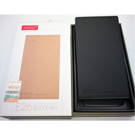 ใหม่! E26 12000 mAh สีดำ / ดำ แถมซอง & สายชาร์จ ส่งฟรี Kerry Express & EMS!