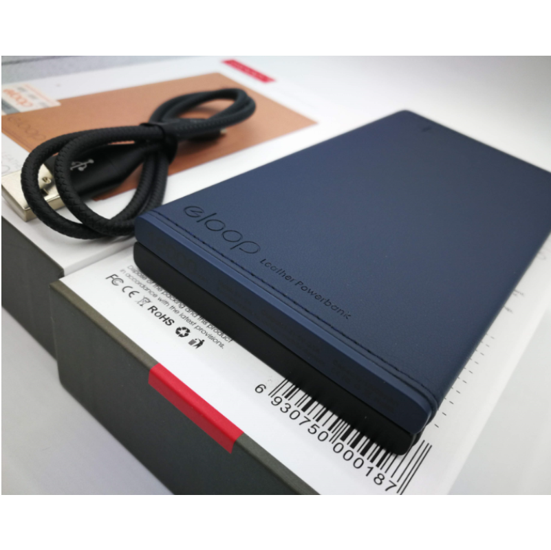 ใหม่! E26 12000 mAh สีนํ้าเงิน / ดำ แถมซอง & สายชาร์จ ส่งฟรี Kerry Express & EMS