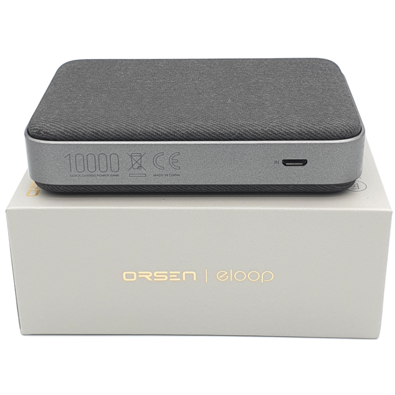 ใหม่! E33 10000 mAh สีดำ / Black แถมซอง & สายชาร์จ ส่งฟรี Kerry Express & EMS!