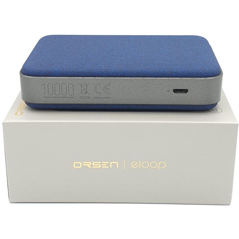 ใหม่! E33 10000 mAh สีฟ้า / Blue แถมซอง & สายชาร์จ ส่งฟรี Kerry Express & EMS!
