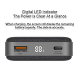 ใหม่! E33 10000 mAh สีดำ / Black แถมซอง & สายชาร์จ ส่งฟรี Kerry Express & EMS!