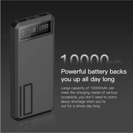 ใหม่! E53 10000 mAh สีเทา/ Grey แถมซอง & สายชาร์จ ส่งฟรี!