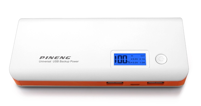 Pineng PN-968 10000 mAh สีขาว / White แถมซอง & ส่งฟรี EMS!